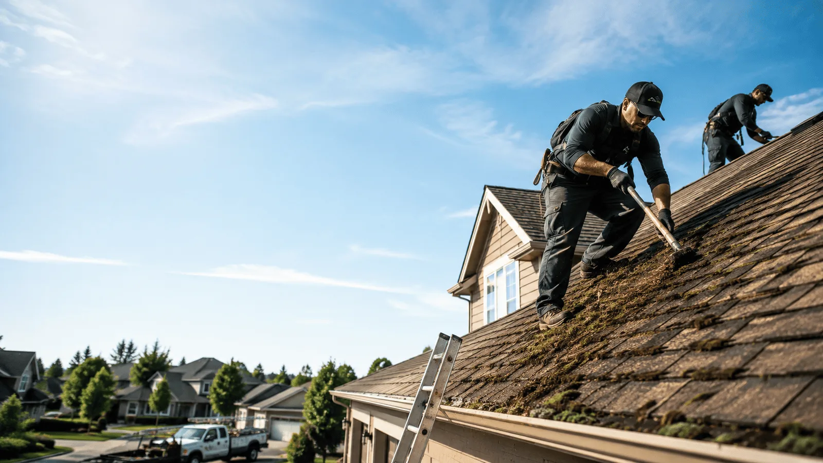 Roof Moss Removal in Wheatland, WY near me